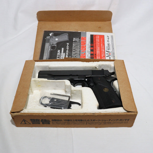 【中古即納】[MIL]WA ウエスタンアームズ ガスブローバック コルトガバメント M1911A1 ミリタリーモデル HW(ヘビーウェイト)(カスタム品) (18歳以上専用)(20150223)