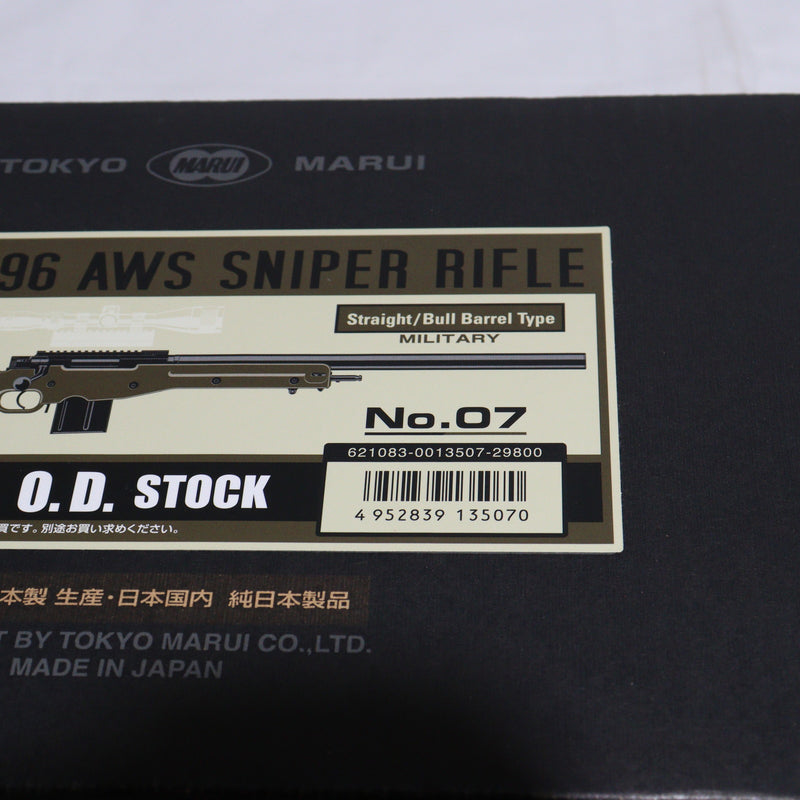 【中古即納】[MIL]東京マルイ ボルトアクション L96 AWS O.D.ストック (18歳以上専用)(20150223)