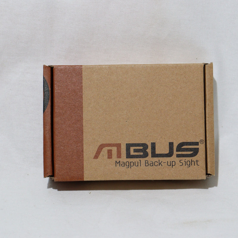 【中古即納】[MIL]ノーブランド MAGPULタイプ MBUS フリップアップサイトセット BK(ブラック/黒)(20150223)