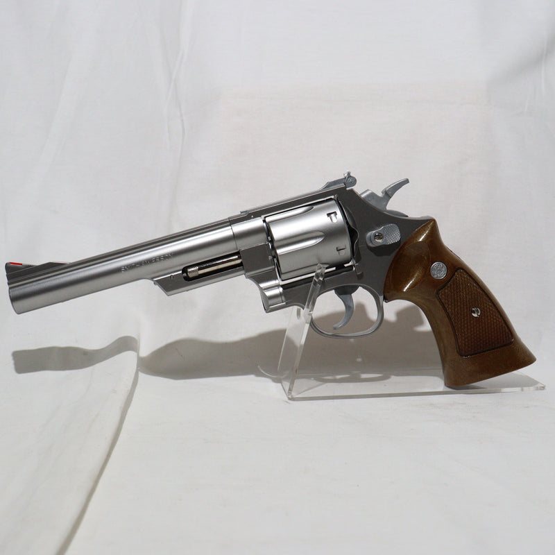 【中古即納】[MIL]クラウンモデル エアーリボルバー S&W(スミスアンドウェッソン) M629 6インチ シルバータイプ (10歳以上専用)(20061130)