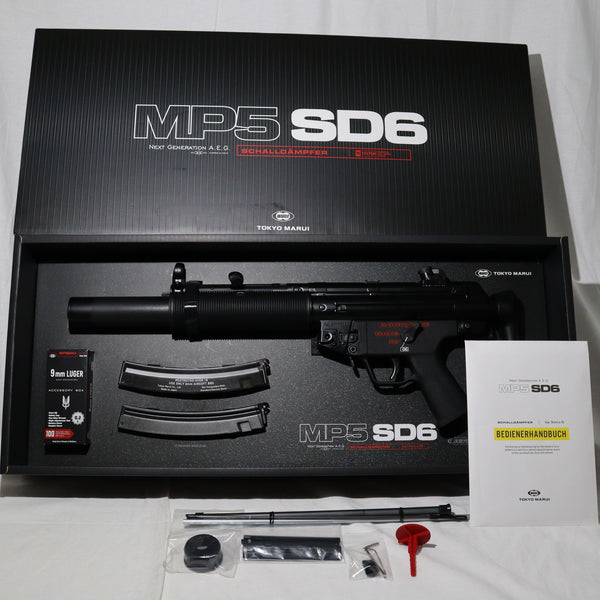 【中古即納】[MIL]東京マルイ 次世代電動ガン MP5 SD6(No.34) (18歳以上専用)(20221222)