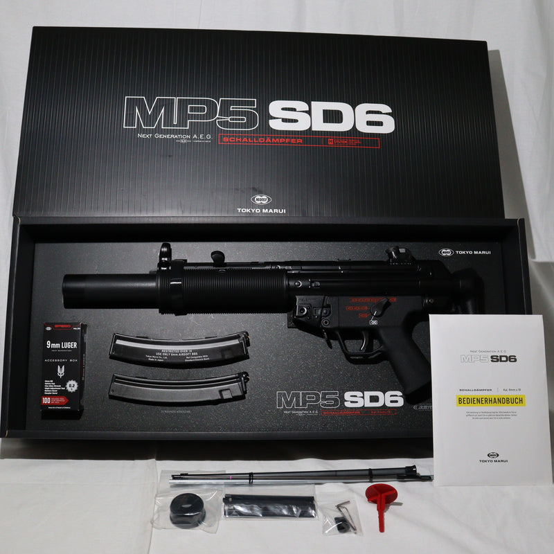 販売価格¥48,980】【中古即納】東京マルイ 次世代電動ガン MP5 SD6(No.34) (18歳以上専用)  ｜【エアガン・ミリタリーグッズ通販】撃鉄