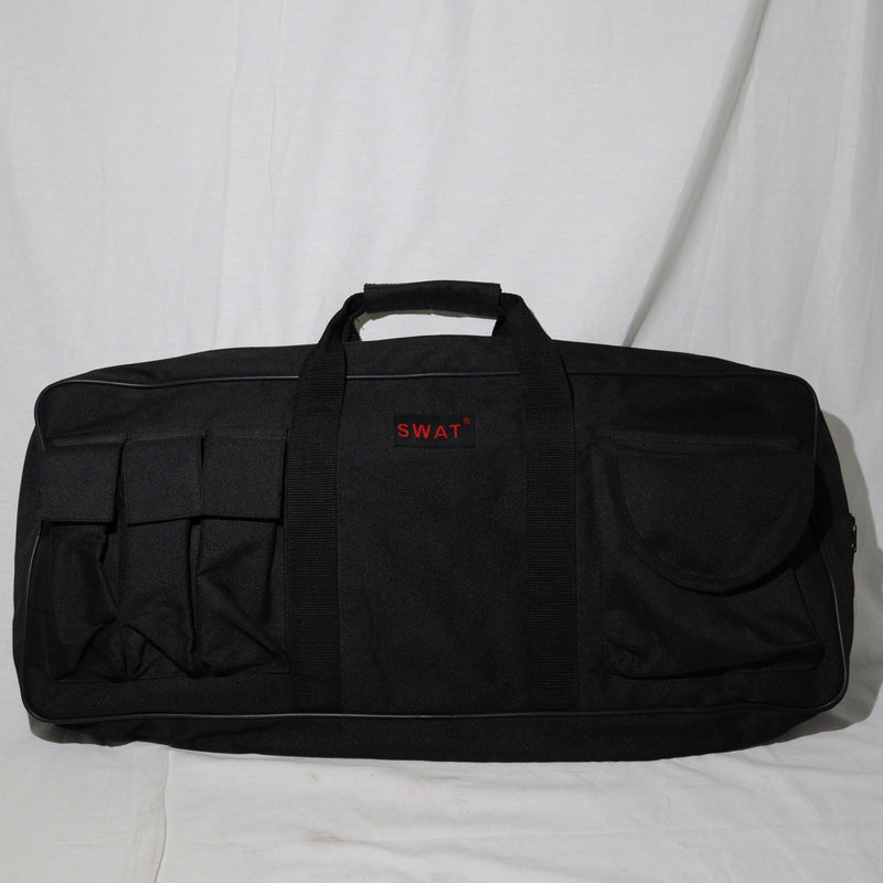 【中古即納】[MIL]SWATインターナショナル シングルガンケース BK(ブラック)(65×30cm)(20150223)