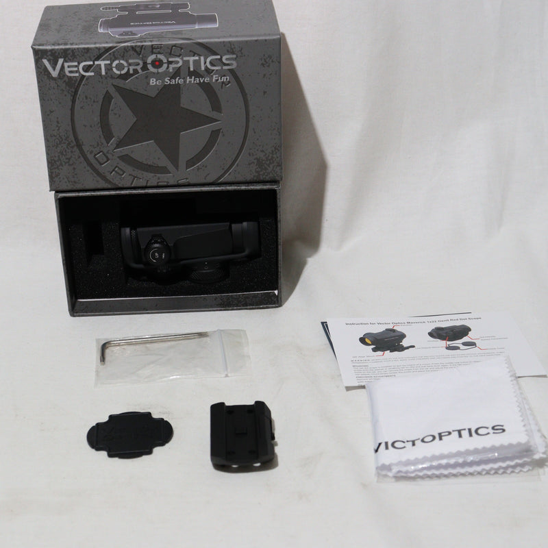 【中古即納】[MIL]VECTOR OPTICS(ベクターオプティクス) Maverick(マーベリック) 1×22 Gen II ドットサイト(SCRD-12II)(20150223)