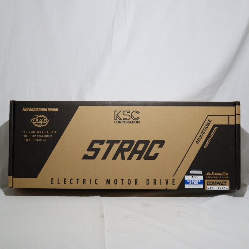 【中古即納】[MIL]KSC 限定生産品 電動サブマシンガン STRAC TEG コンパクト レイヤードタンカラー (18歳以上専用)(20230726)