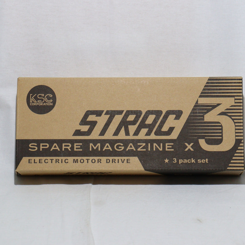 【中古即納】[MIL]KSC STRAC 80連ショートマガジン×3パック(20190831)