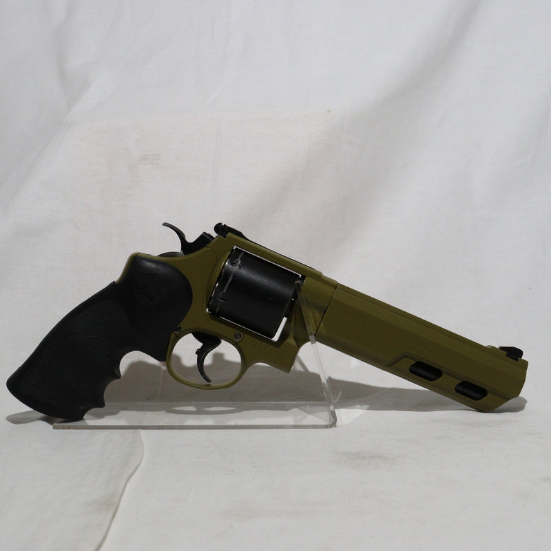 【中古即納】[MIL]タナカワークス ガスリボルバー S&W(スミスアンドウェッソン) M629パフォーマンスセンター NATOグリーン (18歳以上専用)(20150223)