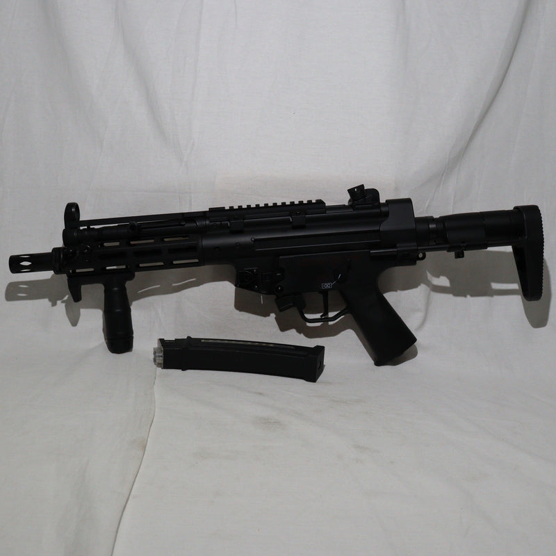 【中古即納】[MIL]CYMA(シーマ) 電動アサルトライフル Enhanced MP5 PDWストック フルメタルETU(CME041G) (18歳以上専用)(20150223)