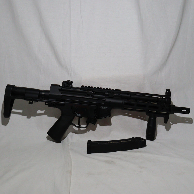 【中古即納】[MIL]CYMA(シーマ) 電動アサルトライフル Enhanced MP5 PDWストック フルメタルETU(CME041G) (18歳以上専用)(20150223)