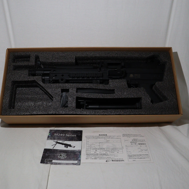 【中古即納】[MIL]S&T 電動アサルトライフル M249 PARA スポーツライン FN刻印(STAEG103PARAB) (18歳以上専用)(20150223)