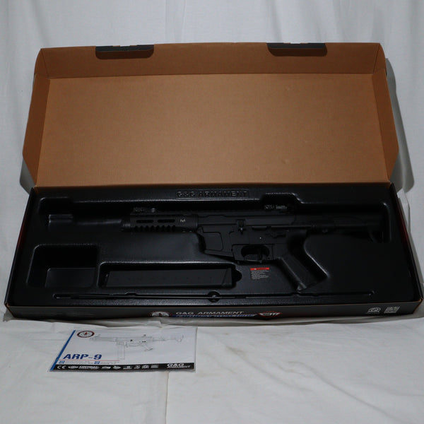 【中古即納】[MIL]G&G ARMAMENT(ジーアンドジーアーマメント) 電動サブマシンガン ARP9(EGC-ARP-9MM-BNB-NCS) (18歳以上専用)(20170731)