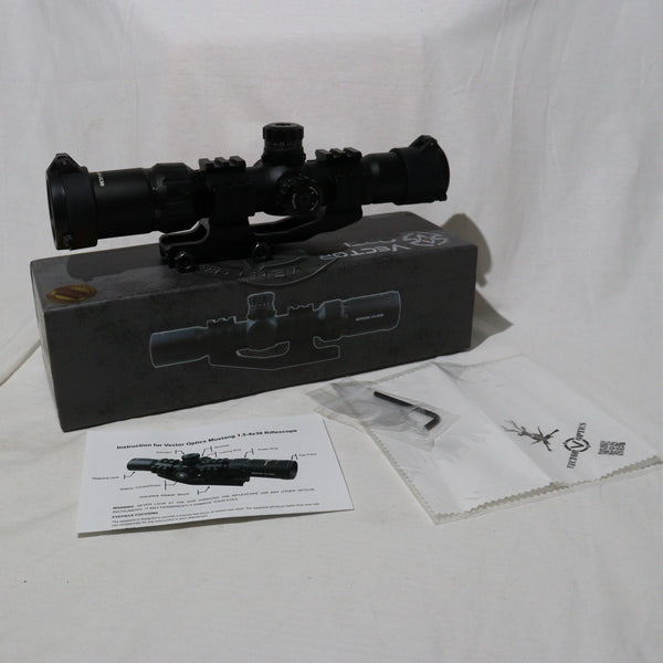 【中古即納】[MIL]VECTOR OPTICS(ベクターオプティクス) MUSTANG(マスタング) 1.5-×30 ライフルスコープ(SCOC-02)(20150223)