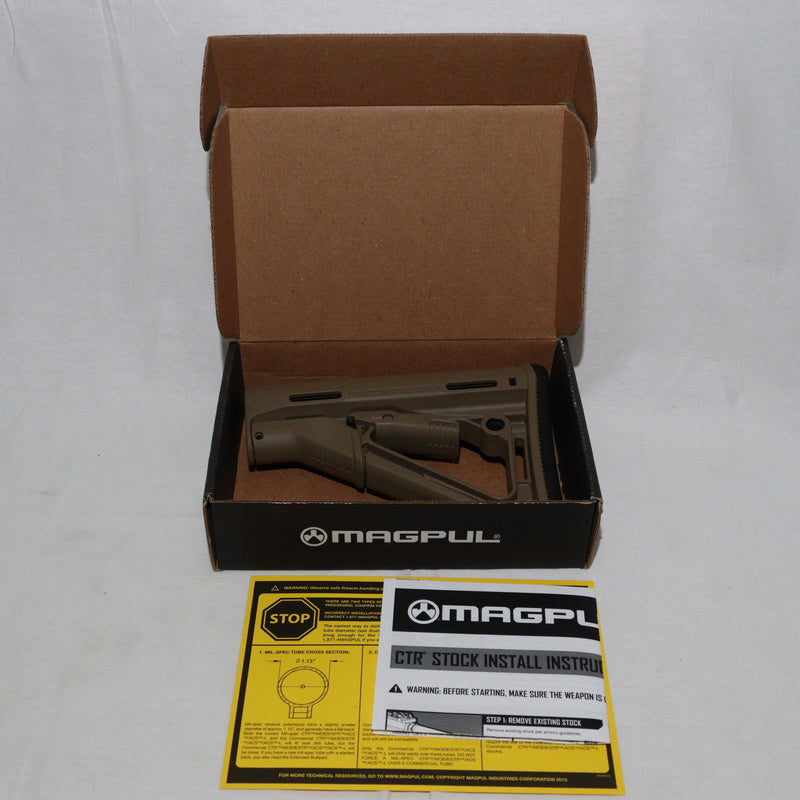 【中古即納】[MIL]MAGPUL(マグプル) CTRストック MIL-SPEC FDE(フラットダークアース)(