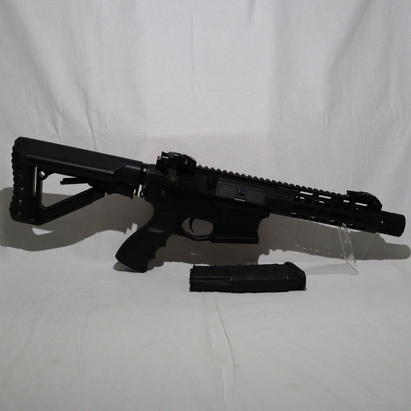 【中古即納】[MIL]G&G ARMAMENT(ジーアンドジーアーマメント) 電動アサルトライフル CM16 SRS BK(ブラック/黒)(EGC-16P-SRS-BNB-NCS) (カスタム品) (18歳以上専用)(20150223)