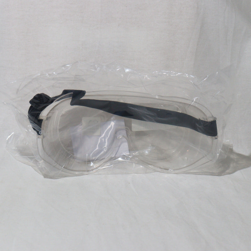 【中古即納】[MIL]ノーブランド 作業用セーフティゴーグル クリアレンズ(ELM-CGFW01)(20150223)