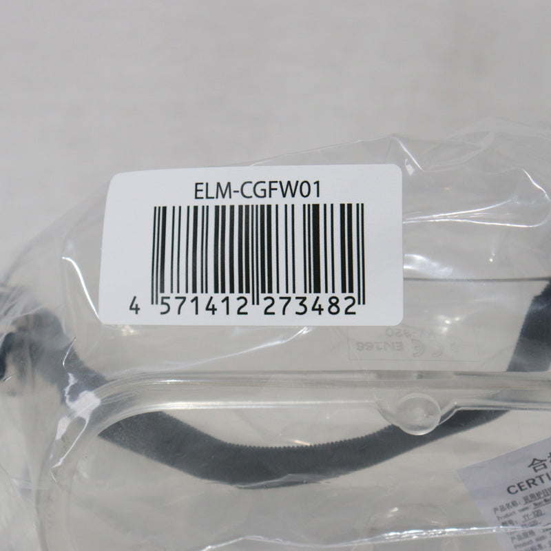 【中古即納】[MIL]ノーブランド 作業用セーフティゴーグル クリアレンズ(ELM-CGFW01)(20150223)