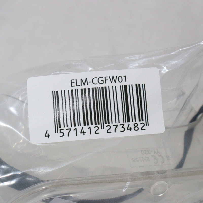 【中古即納】[MIL]ノーブランド 作業用セーフティゴーグル クリアレンズ(ELM-CGFW01)(20150223)