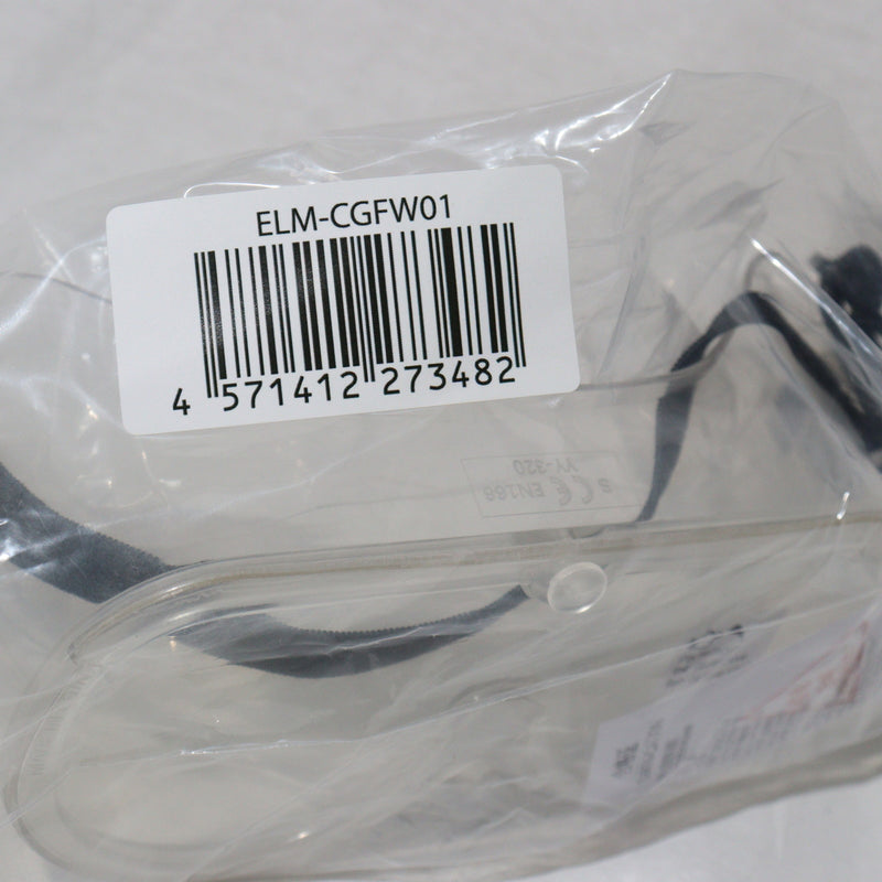 【中古即納】[MIL]ノーブランド 作業用セーフティゴーグル クリアレンズ(ELM-CGFW01)(20150223)