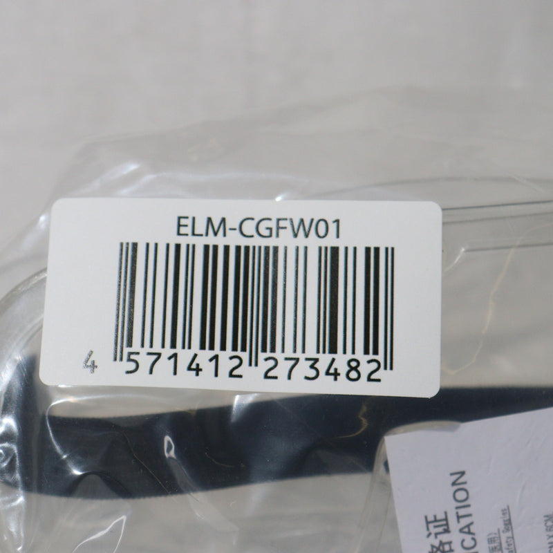 【中古即納】[MIL]ノーブランド 作業用セーフティゴーグル クリアレンズ(ELM-CGFW01)(20150223)