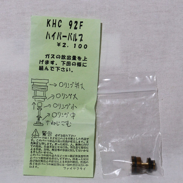 【中古即納】[MIL]ファイアフライ KHC M92F用 ハイパーバルブ(20150223)