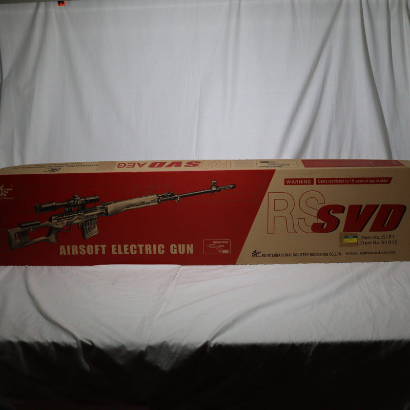 【中古即納】[MIL]REAL SWORD(リアルソード) 電動スナイパーライフル ドラグノフSVD (18歳以上専用)(20150223)