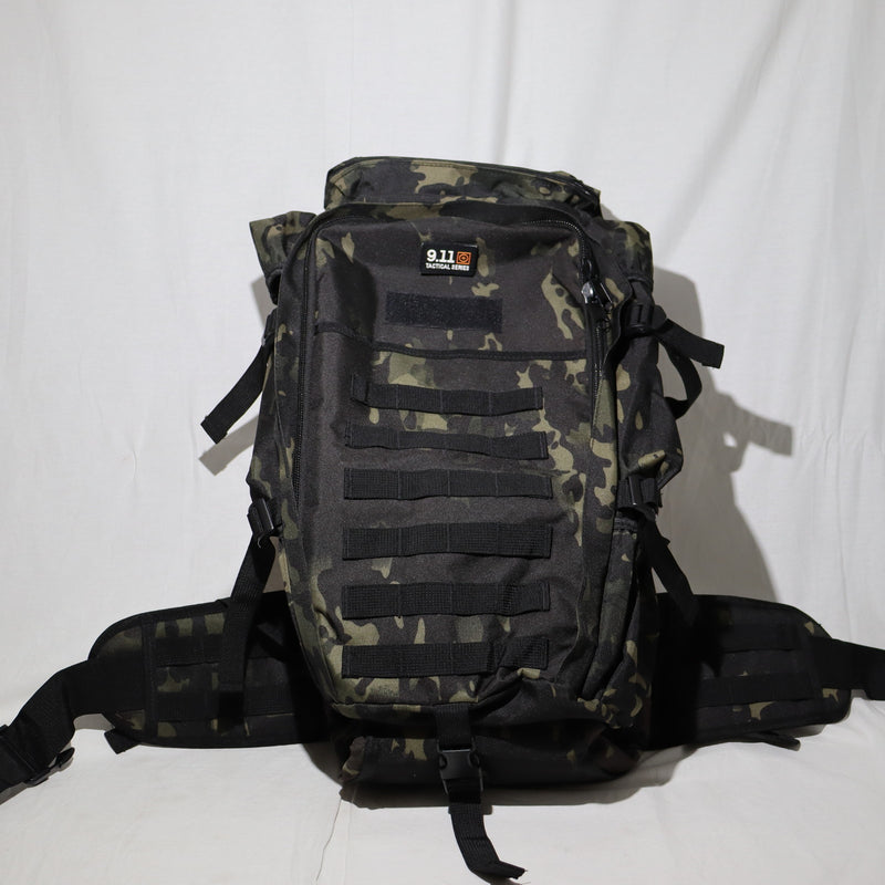 【中古即納】[MIL]9.11 TACTICAL(9.11タクティカル) フルギアライフルコンボ バックパック MCBK(20150223)