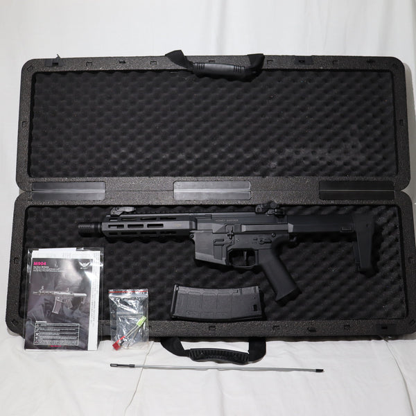 【中古即納】[MIL]DOUBLE EAGLE(ダブルイーグル) 電動アサルトライフル Honey Badger Q SBR BK(ブラック/黒)(M904G) (18歳以上専用)(20150223)