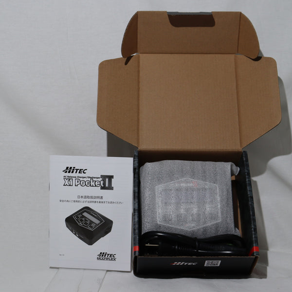 【中古即納】[MIL]HiTEC(ハイテック) X1 Pocket II ACバランスチャージャー/ディスチャージャー(44306-B)(20150223)