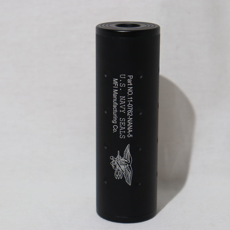 【中古即納】[MIL]ノーブランド φ35x108mm サイレンサー U.S.NAVY SEALS刻印(20150223)