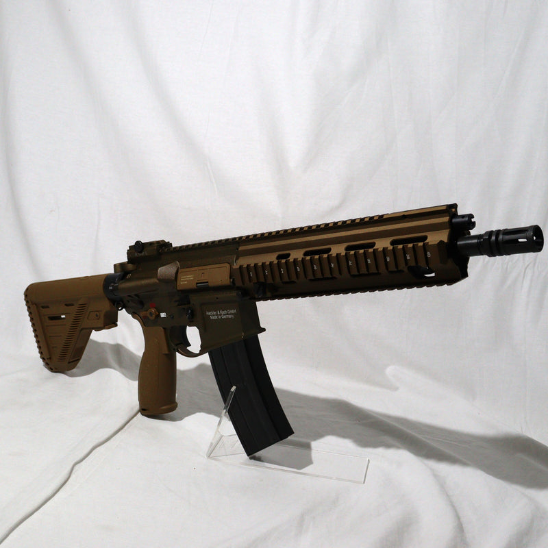 【中古即納】[MIL]VFC/UMAREX(ウマレックス) ガスアサルトライフル H&K(ヘッケラーアンドコッホ) HK416A5 V3 RAL8000 (JPver./HK Licensed)(VF2J-LHK416A5-TN03) (18歳以上専用)(20150223)