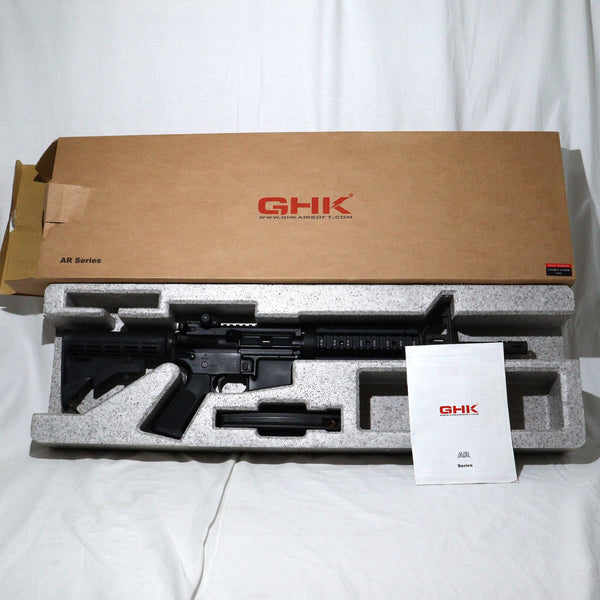 【中古即納】[MIL]GHK CO2ガスアサルトライフル コルトM4 RAS 12.5インチ (Jpver./Colt Licensed) (18歳以上専用)(20150223)