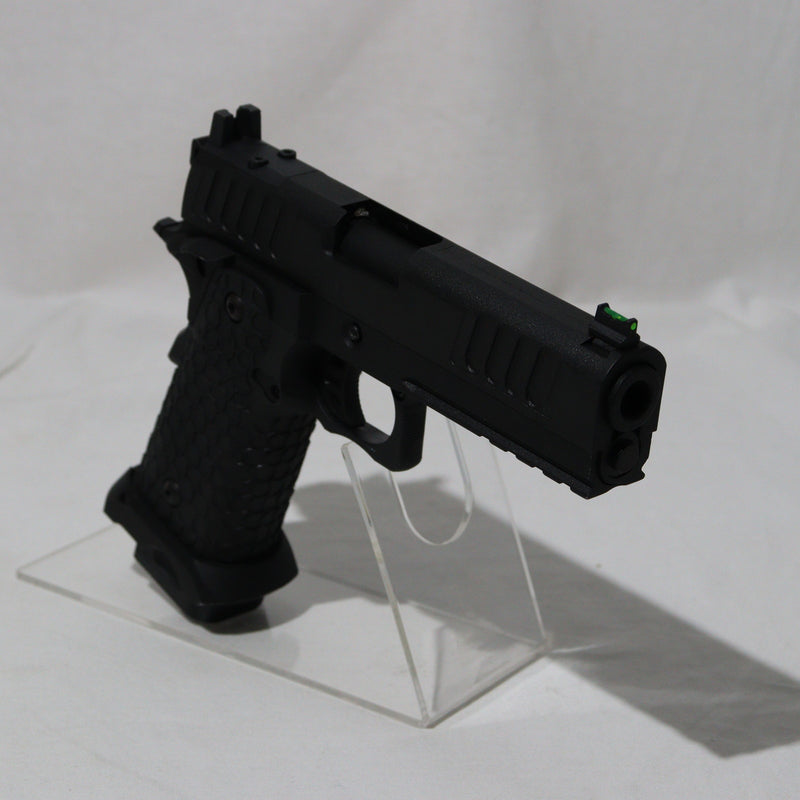 【中古即納】[MIL]BATON airsoft(バトンエアソフト) CO2ガスブローバック BS-STACCATO(スタッカート) CO2GBB(BS-STACCATO) (18歳以上専用)(20110119)