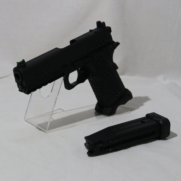 【中古即納】[MIL]BATON airsoft(バトンエアソフト) CO2ガスブローバック BS-STACCATO(スタッカート) CO2GBB(BS-STACCATO) (18歳以上専用)(20110119)