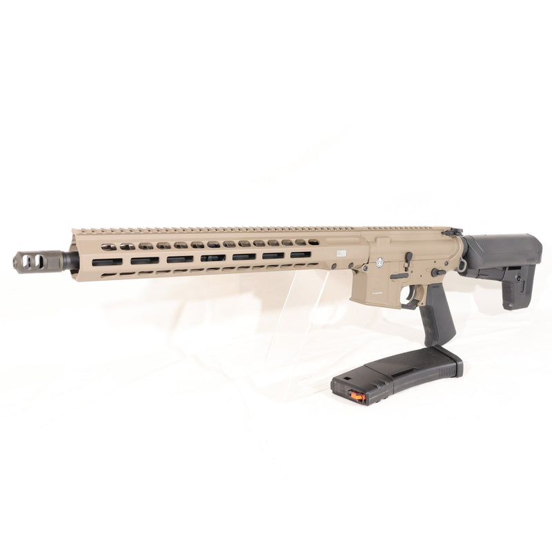 【中古即納】[MIL] LayLax(ライラクス)/KRYTAC(クライタック)/EMG 電動アサルトライフル BARRETT REC7 CRB M-LOK FDE(フラットダークアース) (18歳以上専用)(20150223)