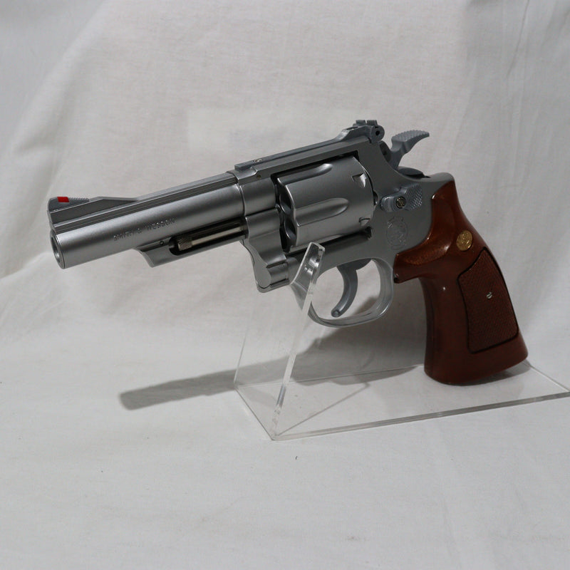 【中古即納】[MIL]クラウンモデル ホップアップエアリボルバー S&W(スミスアンドウエッソン) M66.357マグナム 4インチ ウッドタイプグリップ(No.22) (10歳以上専用)(20211210)