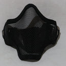 【中古即納】[MIL]ノーブランド スチールメッシュマスク BK(ブラック/黒)(20150223)