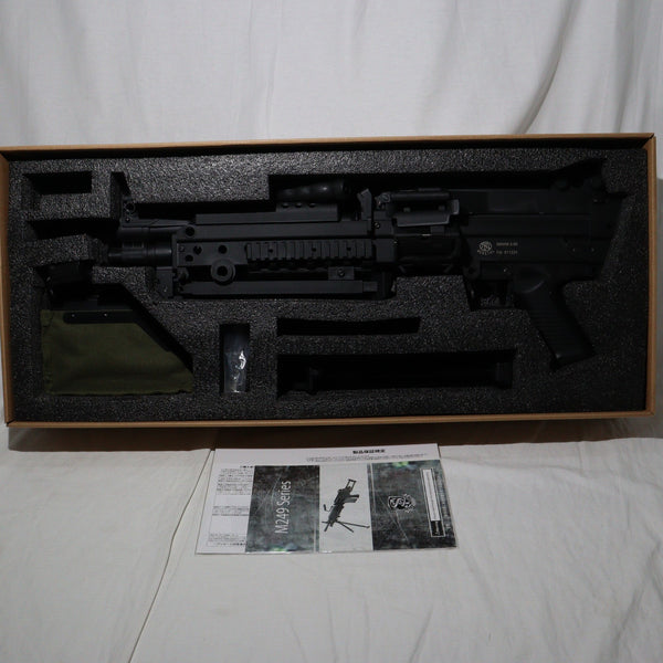 【中古即納】[MIL]S&T 電動ガン M249 PARA BOXマガジン付 スポーツライン FN刻印(STAEG103PABS) (18歳以上専用)(20150223)