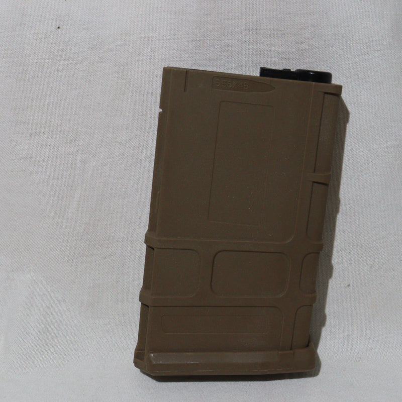 【中古即納】[MIL]ノーブランド MAGPULタイプ PMAG 190連射ショートマガジン DE(ダークアース)(20150223)