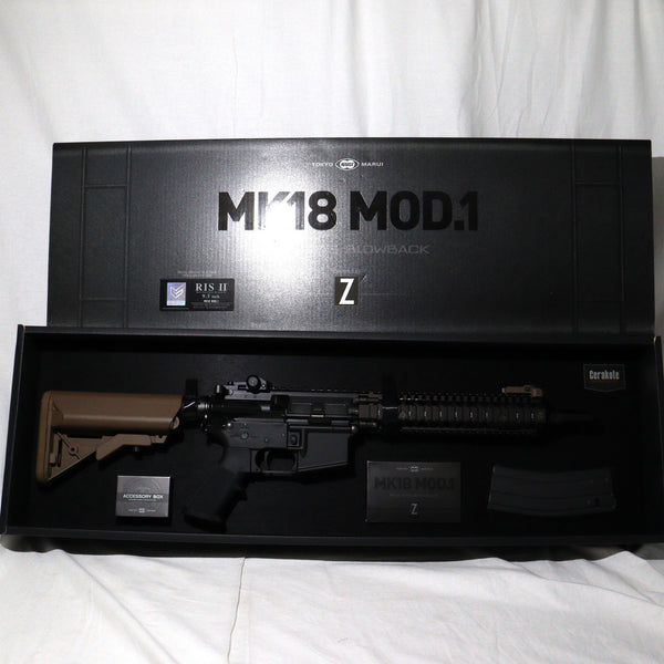 【中古即納】[MIL]東京マルイ ガスブローバックマシンガン Mk18 Mod.1(マーク18 モッド1) (18歳以上専用)(20201009)