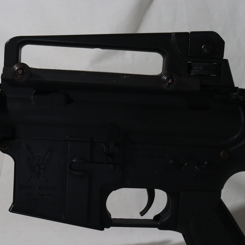 【中古即納】[MIL]KingArms(キングアームズ) 電動アサルトライフル M4 CQB-R スポーツライン (カスタム品) (18歳以上専用)(20150223)