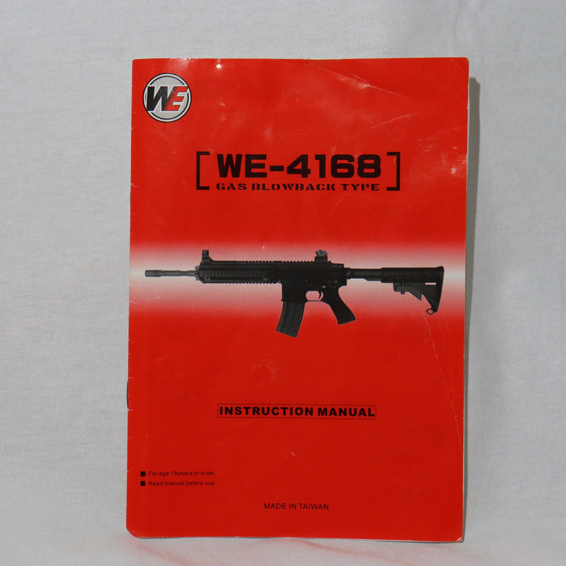 【中古即納】[MIL]WE ガスアサルトライフル HK416 クローズボルト (18歳以上専用)(20150223)