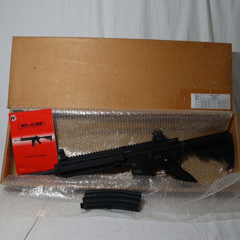 【中古即納】[MIL]WE ガスアサルトライフル HK416 クローズボルト (18歳以上専用)(20150223)