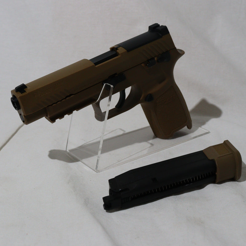 【中古即納】[MIL]SIG SAUER(シグザウエル) CO2ガスブローバック SIG AIR PROFORCE M17 【JASG認定】(カスタム品) (18歳以上専用)(20150223)