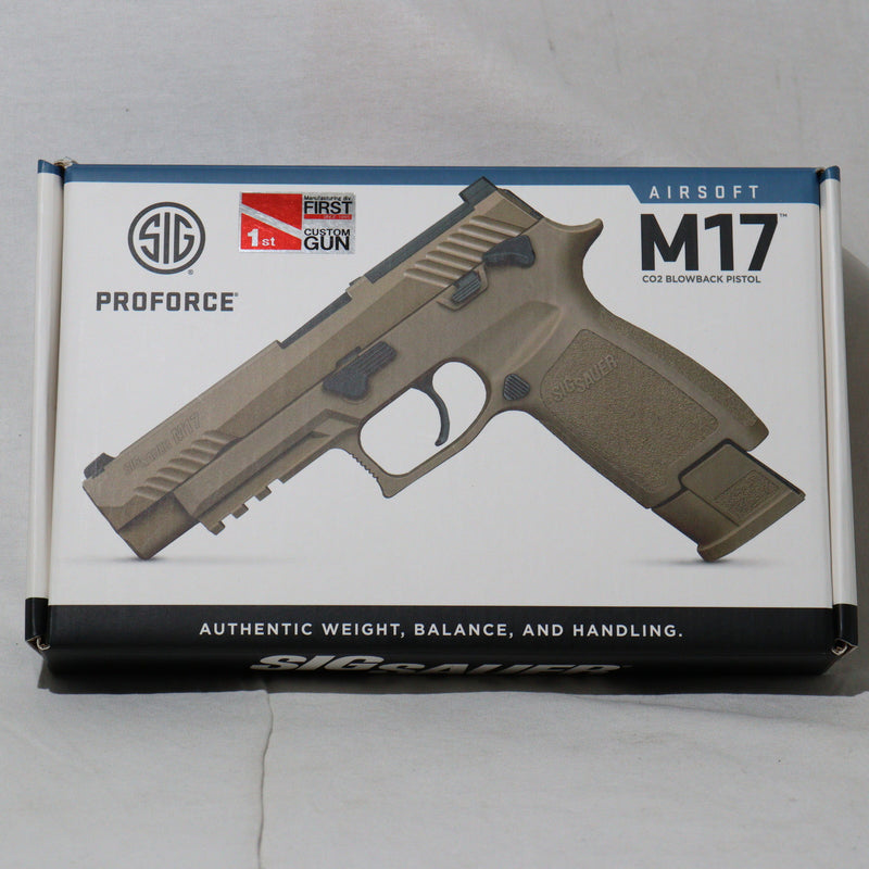 【中古即納】[MIL]SIG SAUER(シグザウエル) CO2ガスブローバック SIG AIR PROFORCE M17 【JASG認定】(カスタム品) (18歳以上専用)(20150223)