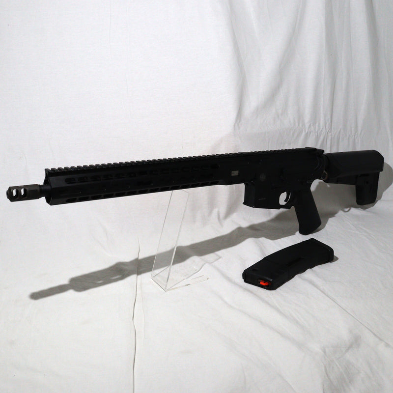 【中古即納】[MIL]LayLax(ライラクス)/KRYTAC(クライタック)/EMG 電動アサルトライフル BARRETT REC7 CRB M-LOK BK(ブラック/黒) (18歳以上専用)(20200429)