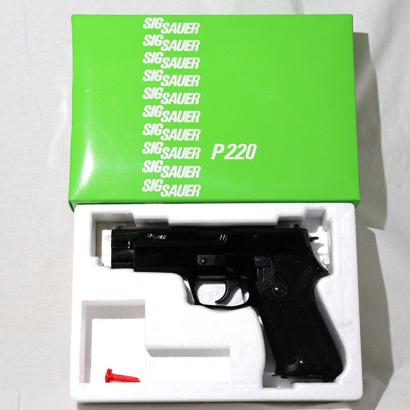 【中古即納】[MIL]タナカワークス ガスブローバック SIG(シグ) P220 IC(インテグレーテッドシャーシシステム) アーリーモデル スチールフィニッシュ (18歳以上専用)(20190615)