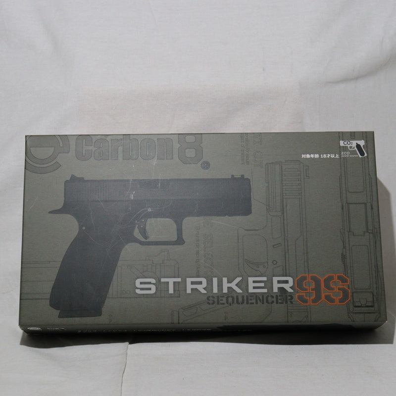 【中古即納】[MIL]CARBON8(カーボネイト) CO2ガスブローバック STRIKER-9S -SEQUENCR-(ストライカーナインS シーケンス)(CB08) (18歳以上専用)(20230216)