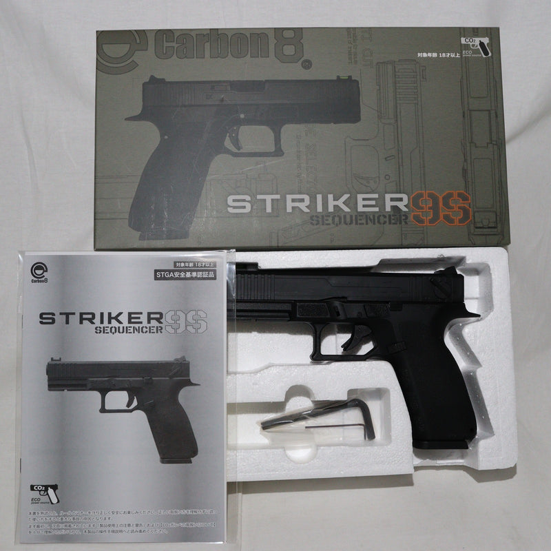 販売価格¥14,000】【中古即納】CARBON8(カーボネイト) CO2ガスブローバック STRIKER-9S -SEQUENCR-(ストライカーナインS  シーケンス)(CB08) (18歳以上専用) ｜【エアガン・ミリタリーグッズ通販】撃鉄