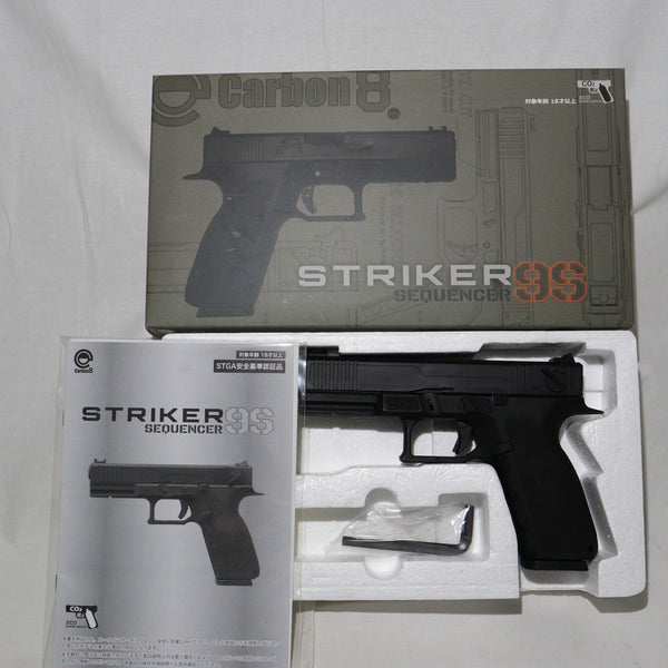 【中古即納】[MIL]CARBON8(カーボネイト) CO2ガスブローバック STRIKER-9S -SEQUENCR-(ストライカーナインS シーケンス)(CB08) (18歳以上専用)(20230216)