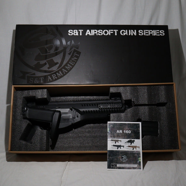 【中古即納】[MIL]S&T 電動アサルトライフル ベレッタ ARX160 BK(ブラック/黒)(STAEG15BK) (18歳以上専用)(20150223)